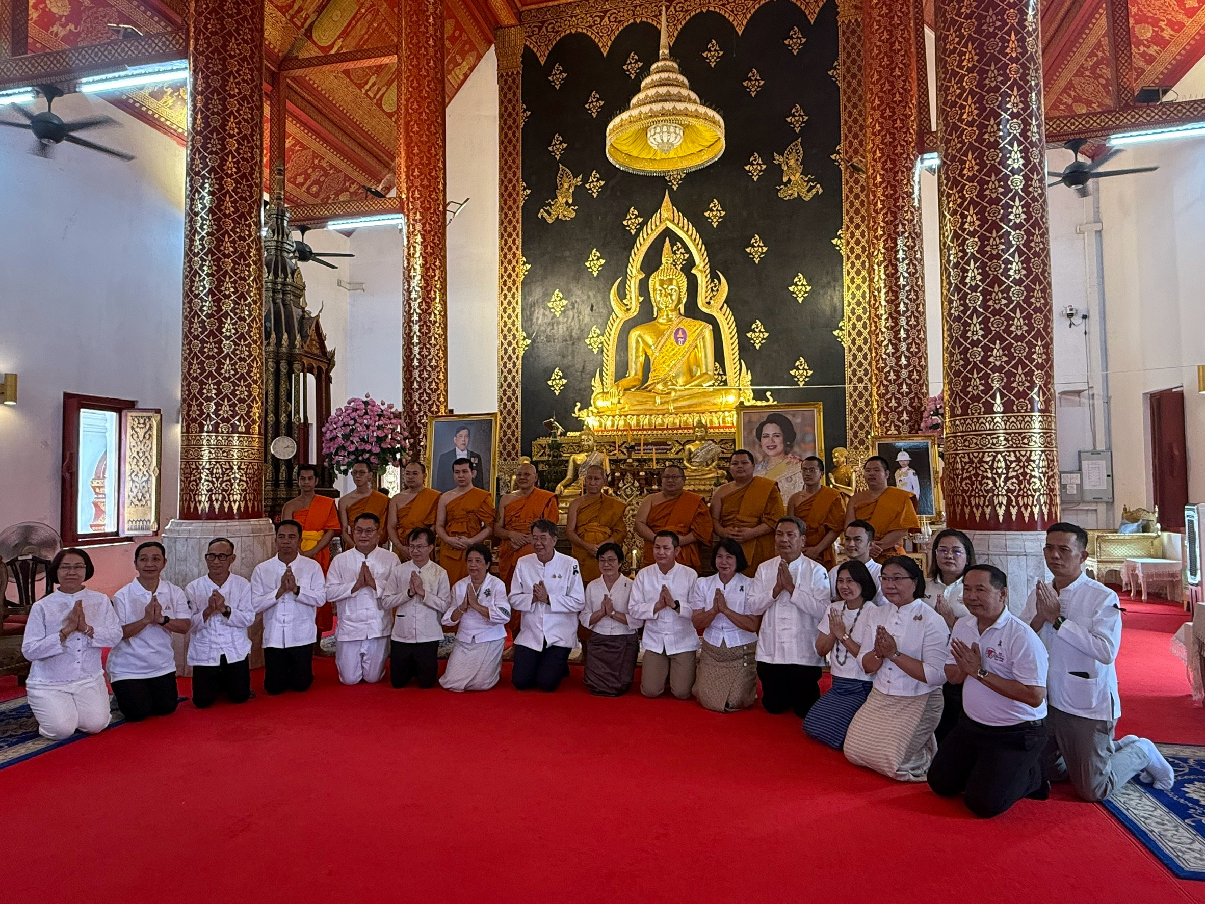 title - ส.ป.ก.แพร่  เข้าร่วมพิธีเจริญพระพุทธมนต์ เจริญจิตภาวนาและกิจกรรมร่วมพลังสร้างสัปปายะสู่วัดด้วย วิถี 5ส
